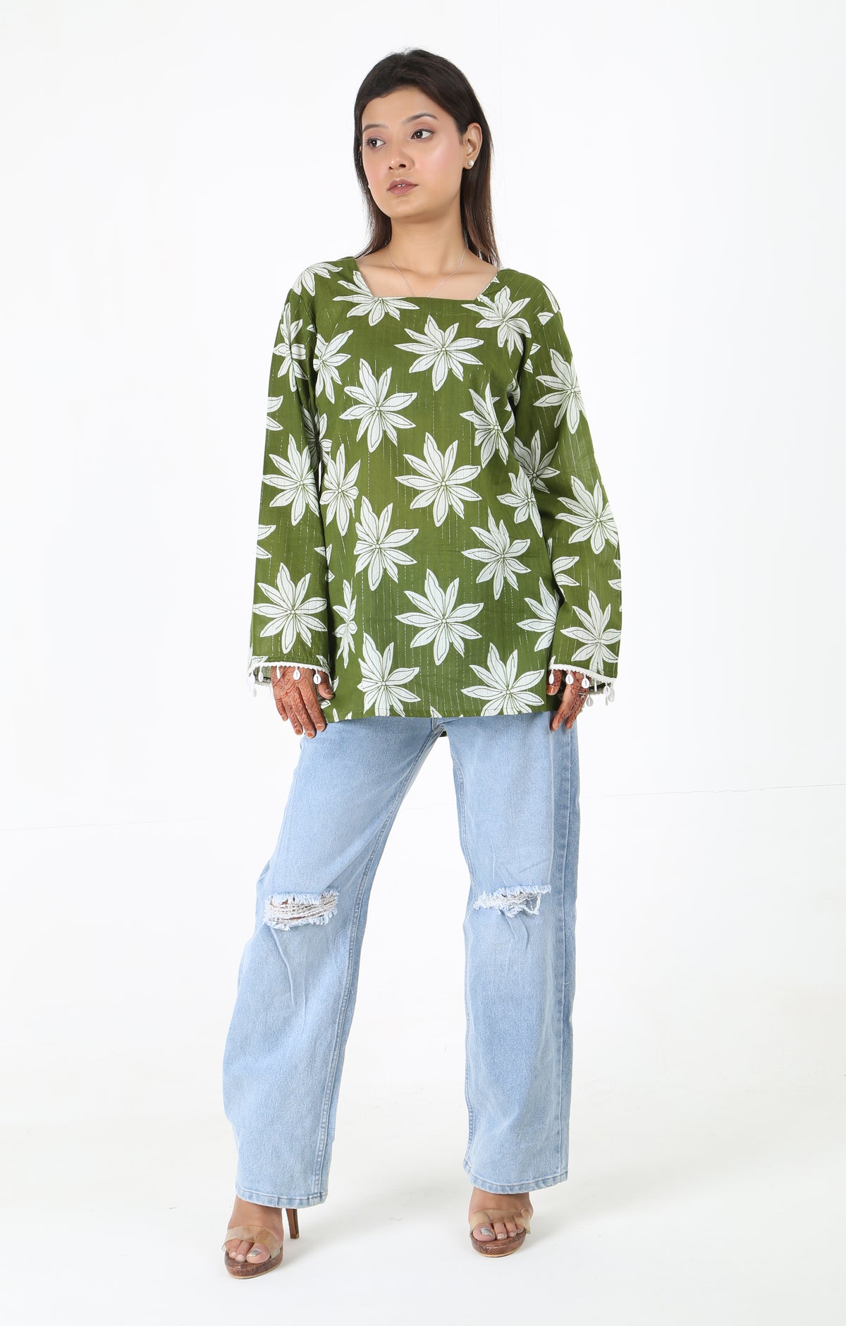 Glassneck Top