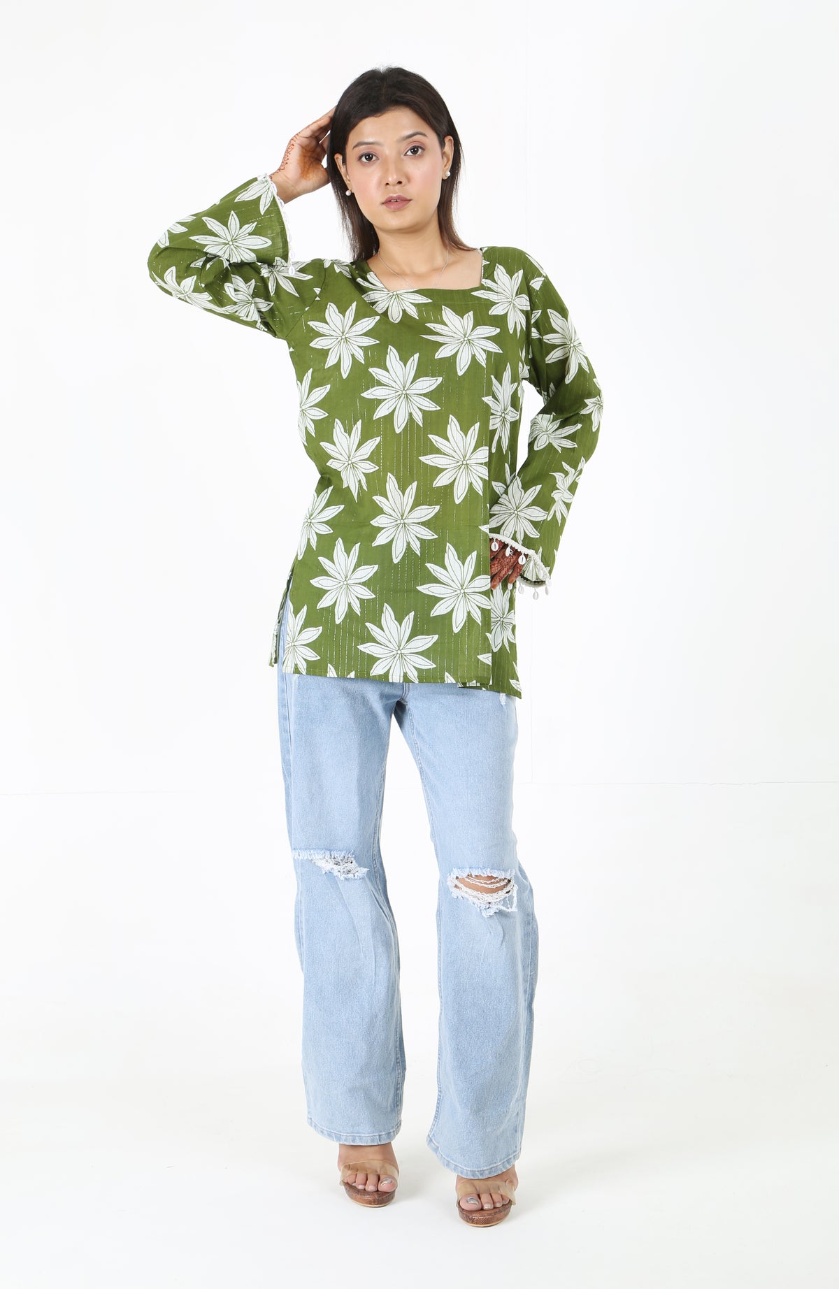 Glassneck Top