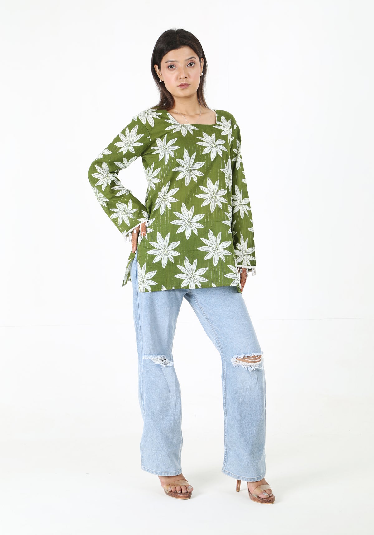 Glassneck Top