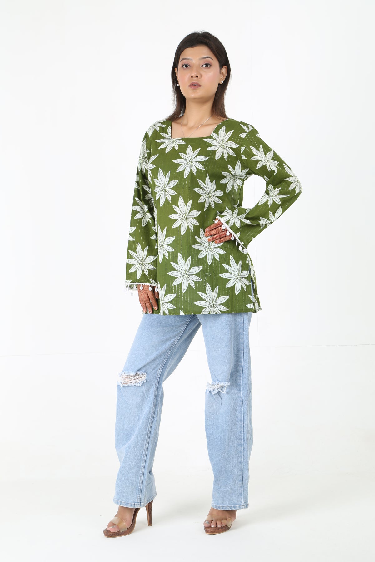 Glassneck Top