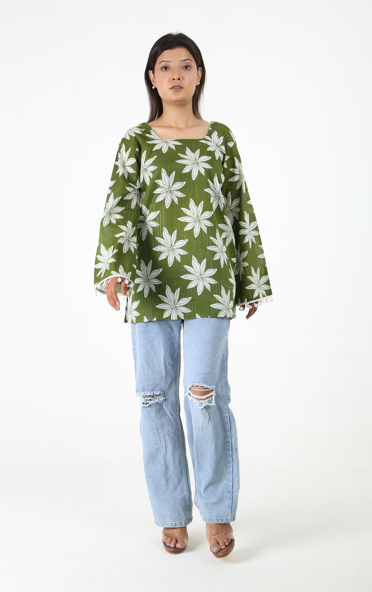 Glassneck Top