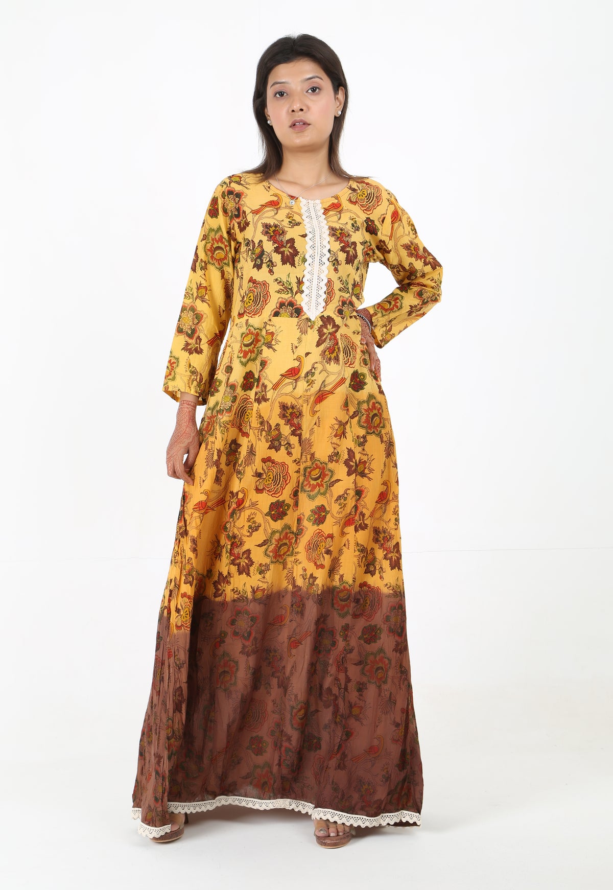 Orlay print gown