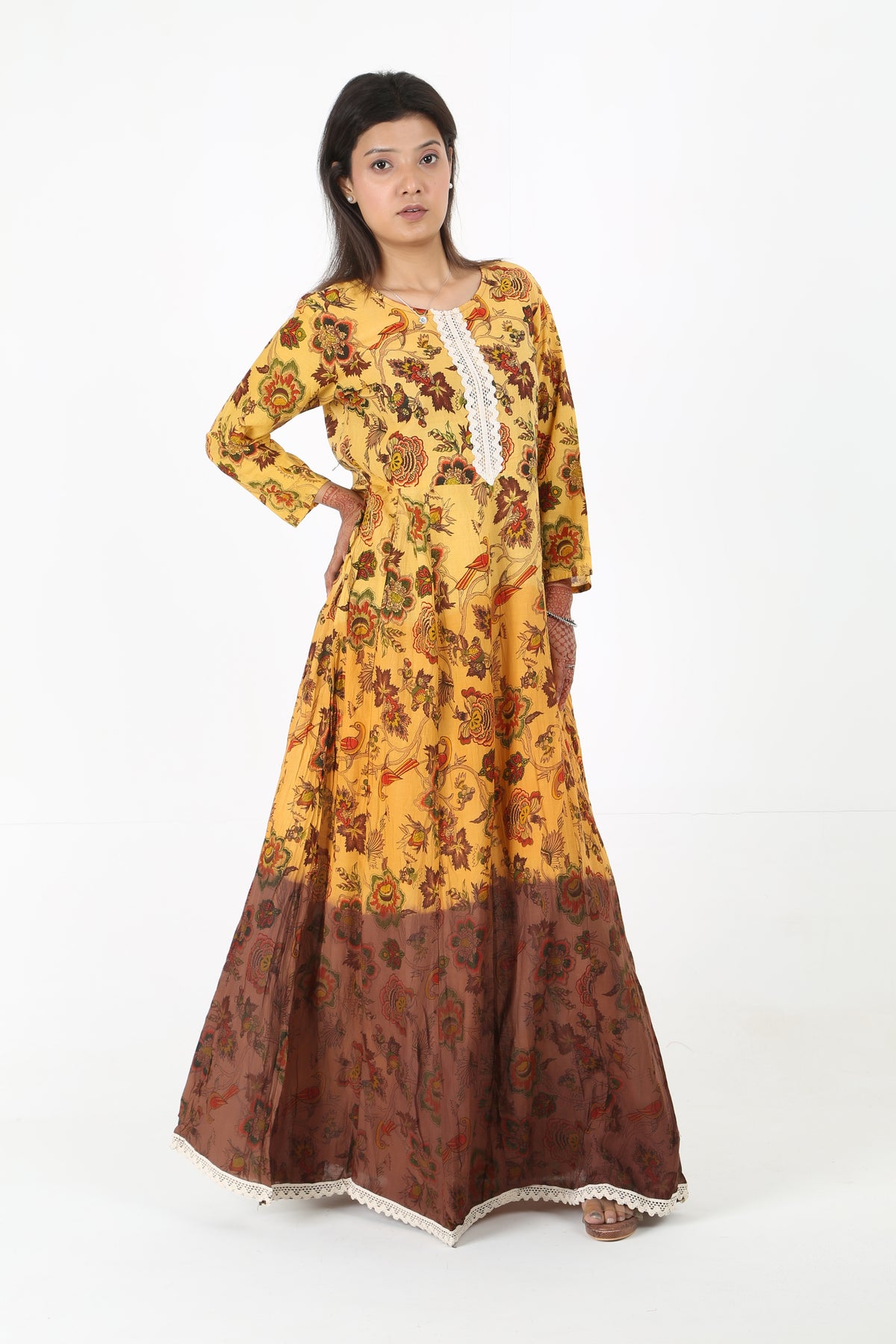 Orlay print gown