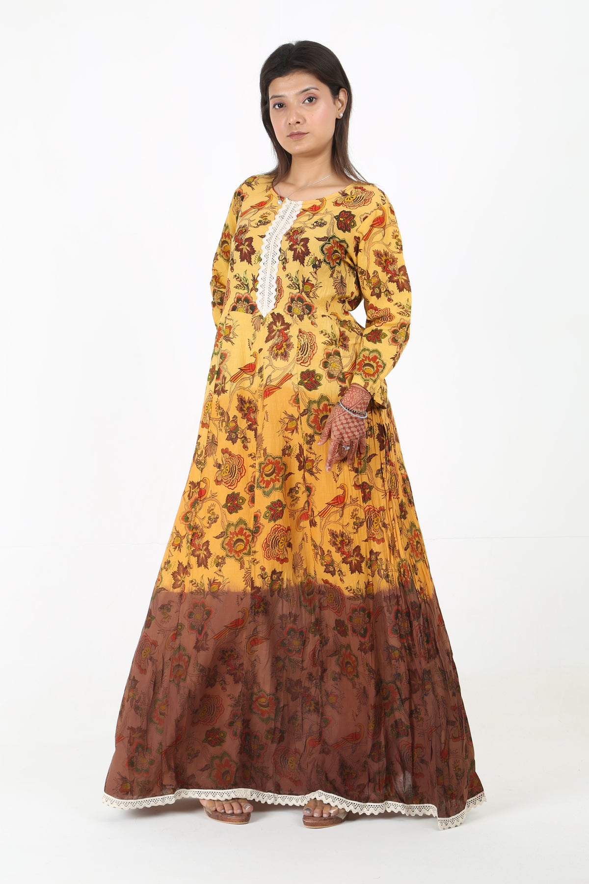 Orlay print gown