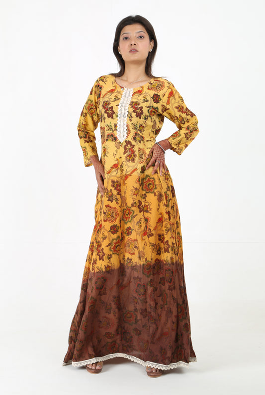 Orlay print gown