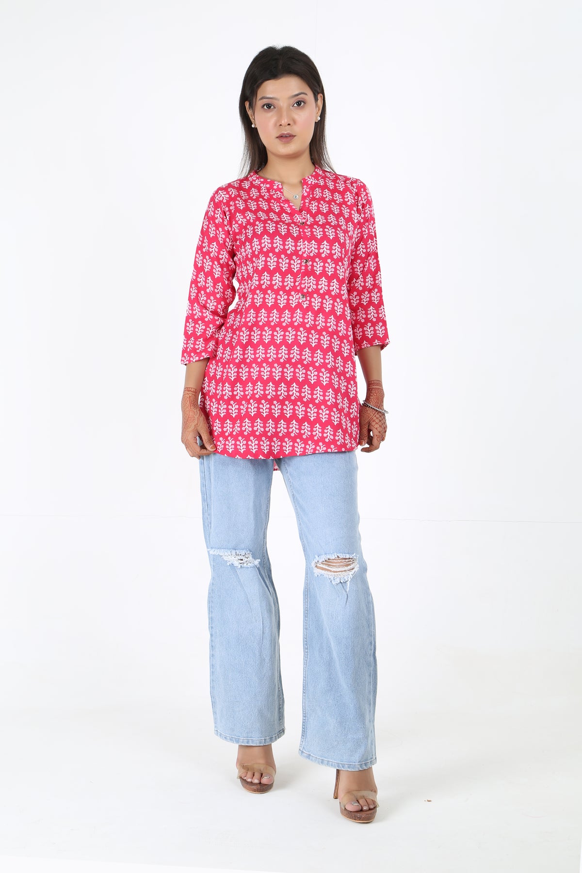 Printed Short Top