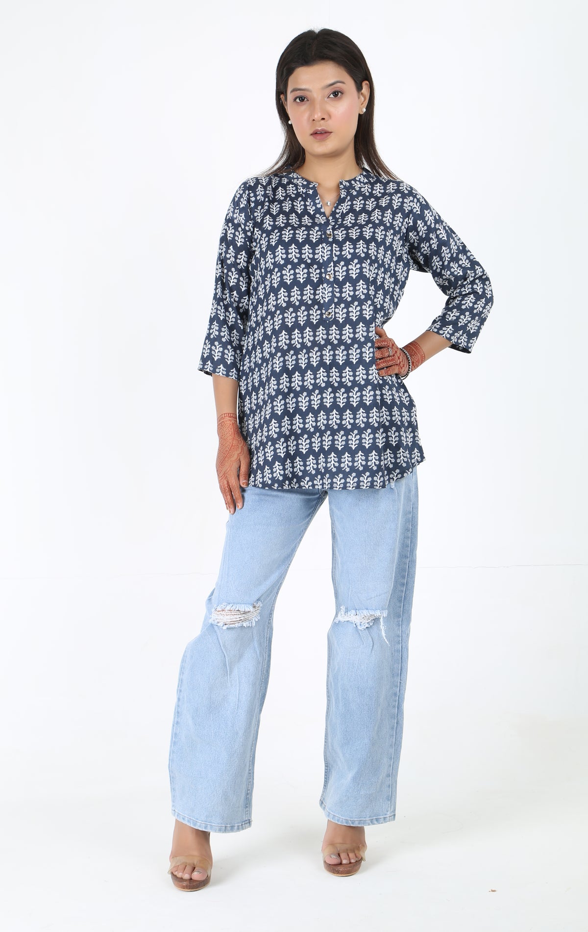 Floral Printed Kurti