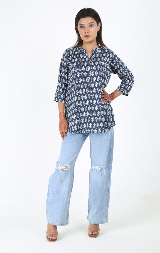 Floral Printed Kurti