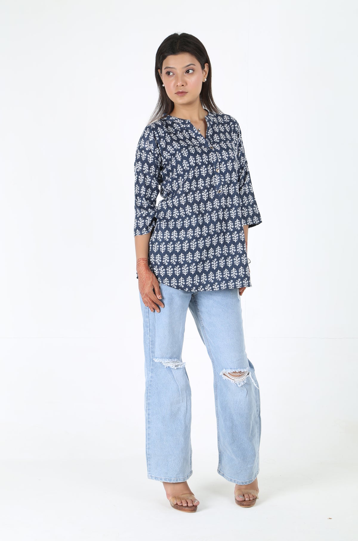 Floral Printed Kurti