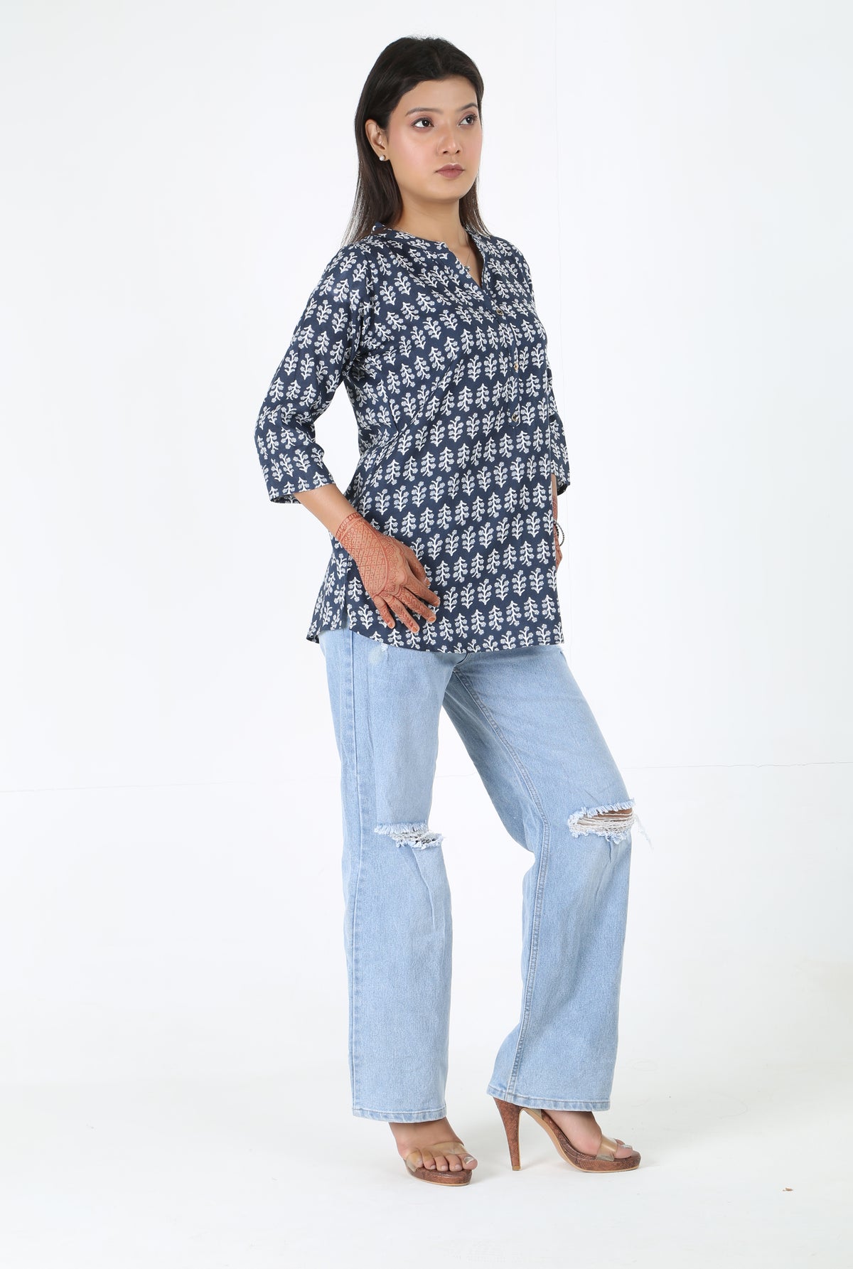 Floral Printed Kurti