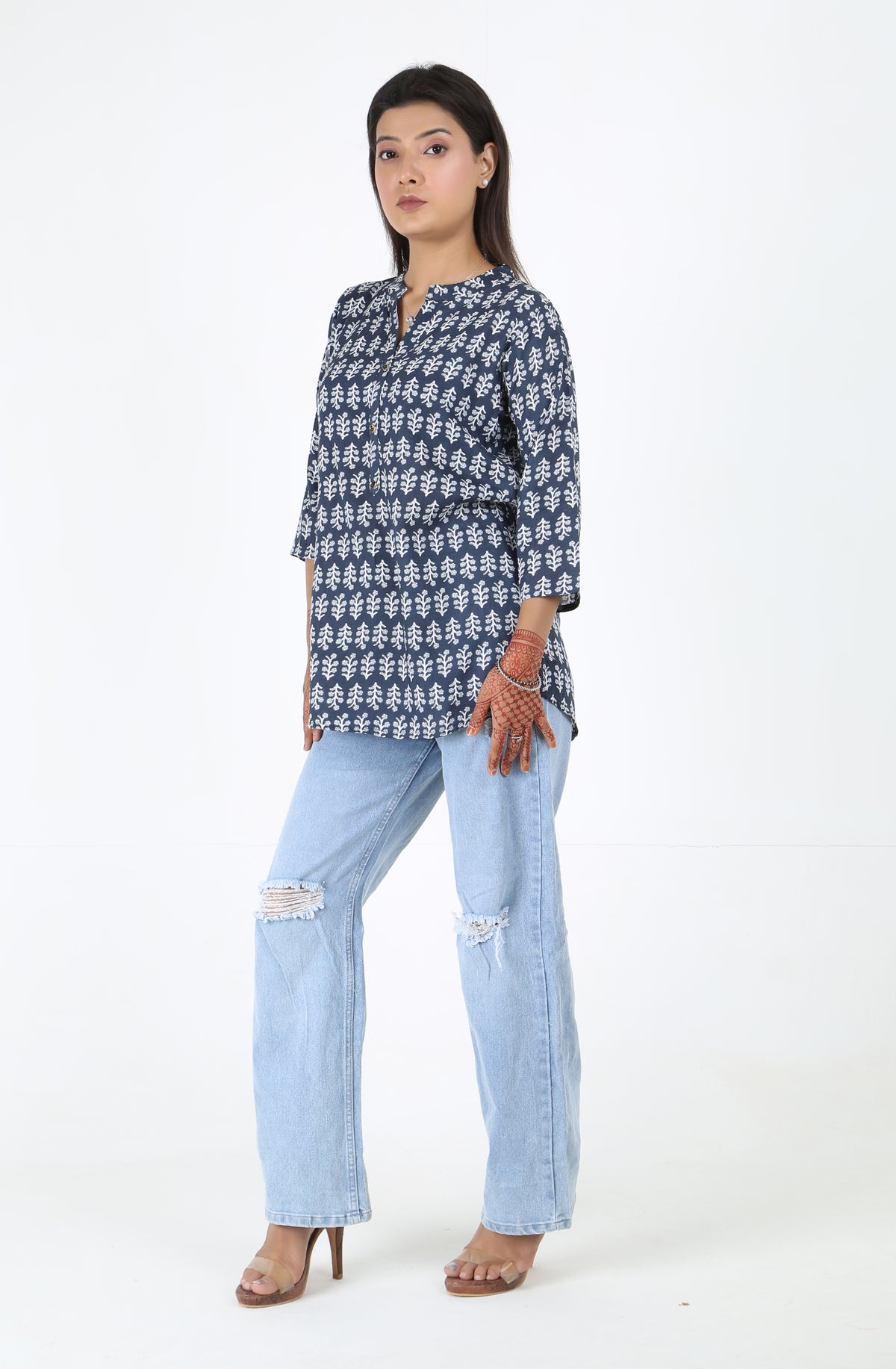 Floral Printed Kurti
